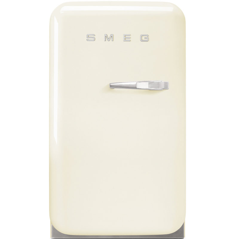 frigorífico beige vintage crema frigo nevera pequeño mini minibar estilo años 50 SMEG