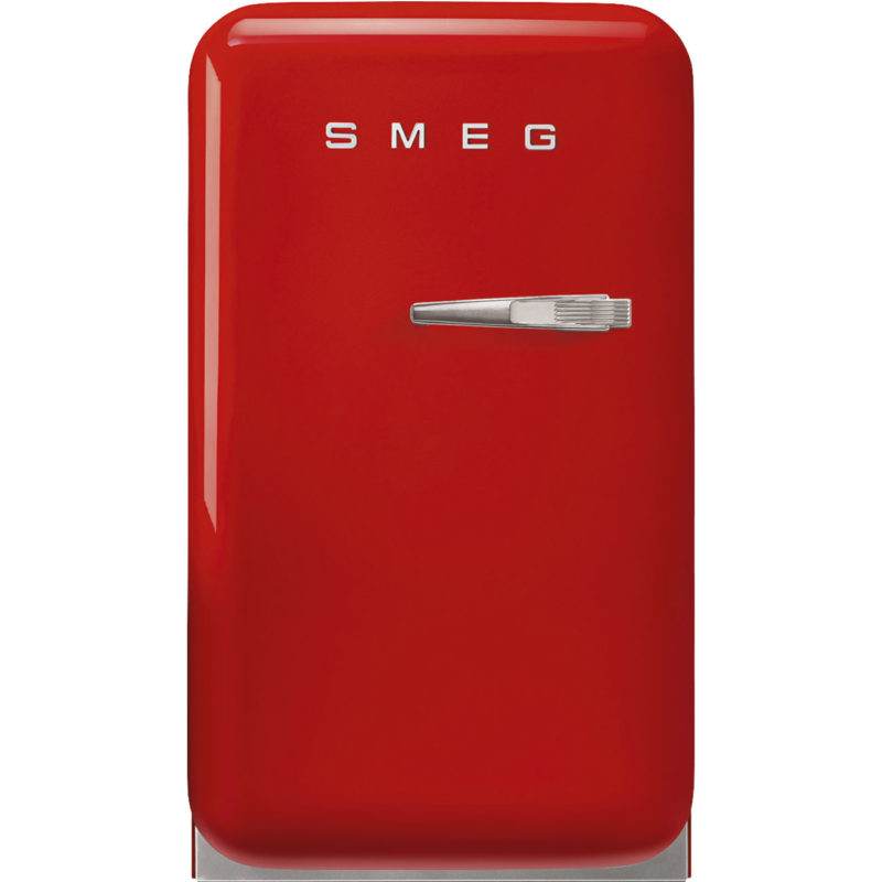 frigorífico rojo frigo nevera pequeño vintage mini minibar estilo años 50 SMEG