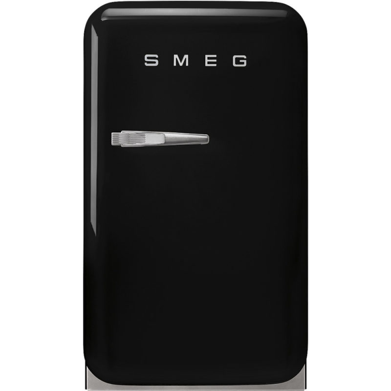 frigorífico negro vintage frigo nevera pequeño mini minibar estilo años 50 SMEG
