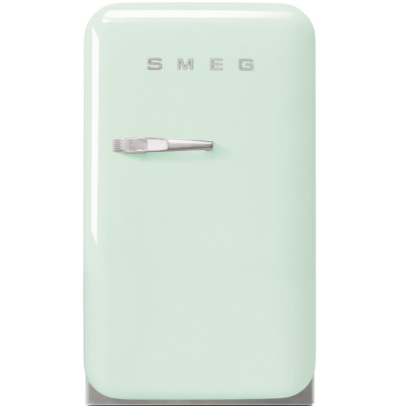 frigorífico verde vintage frigo nevera pequeño mini minibar estilo años 50 SMEG