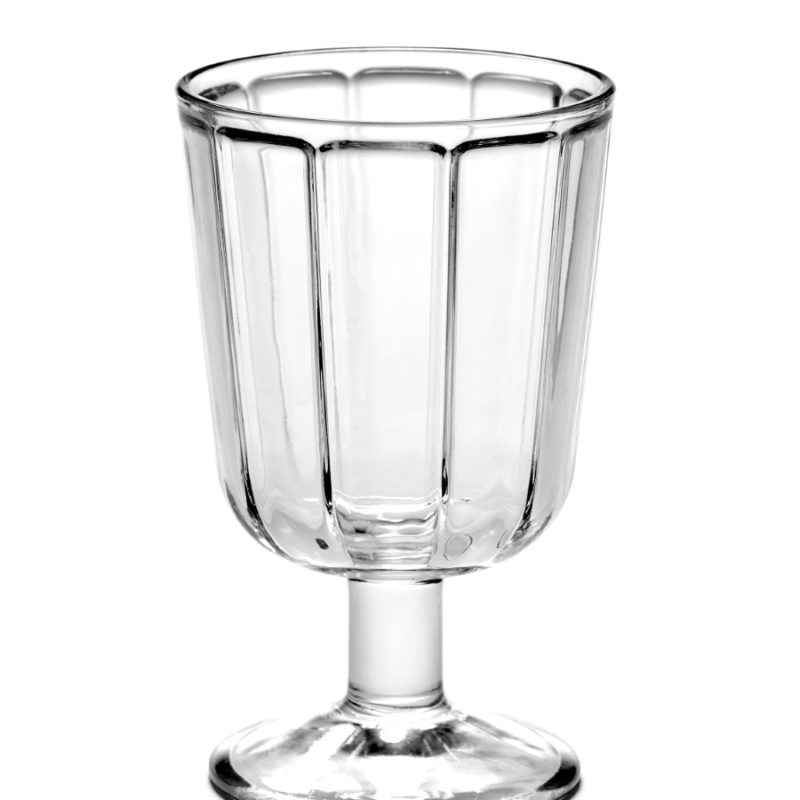 copa de vino blanco de 22 cl de la colección SURFACE by Sergio Herman, de cristal potásico, líneas rectas inspiradas en el clásico tumbler