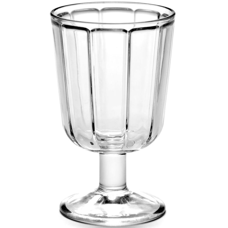 copa de vino blanco de 22 cl de la colección SURFACE by Sergio Herman, de cristal potásico, líneas rectas inspiradas en el clásico tumbler. Dos